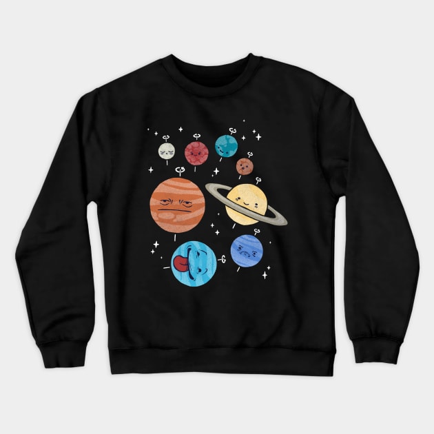 Go Home Uranus, You're Drunk Crewneck Sweatshirt by Gintron